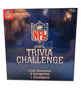 NFL Gridiron Trivia Challenge Board Game
